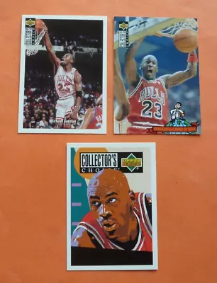 3) Michael Jordan 1994 Collector's Choice International Spanish Cards 240 402 • $2.99