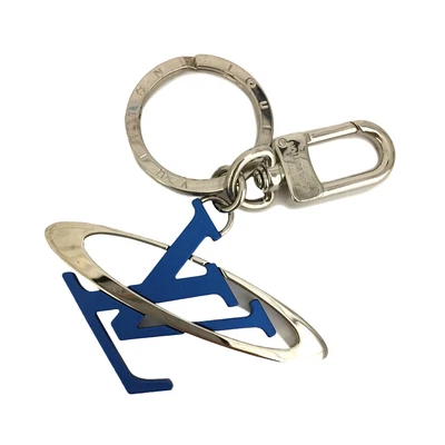 $3 • Buy Louis Vuitton Porte Cles LV Initial Key Holder Bag Charm /1J0967