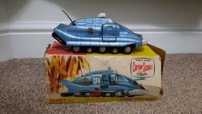 £85 • Buy Dinky 104 Captain Scarlet Spectrum Pursuit Vehicle SPV In Original Box Anderson