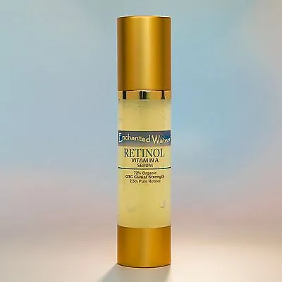 RETINOL SERUM - PURE Vitamin A 2.5% / 72% Organic Perfect Moisturizer Cream -4oz • $26