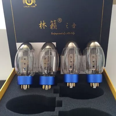 Matched Quad LINLAI KT88-D Perfect Titanium Screen D-Series Vacuum Tube Amp 6550 • $285.29