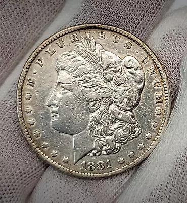 1881 Cc $1 Key Date Morgan Dollar Nice Looking Slightly Worn 👀VIDEO A25 • $93