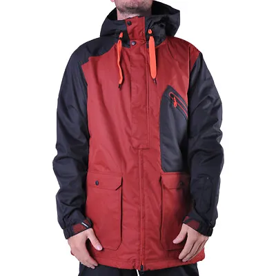 O'Neill Angled Ski And Snowboard Jacket Men's Medium Carmine Red / Black New • $137.97