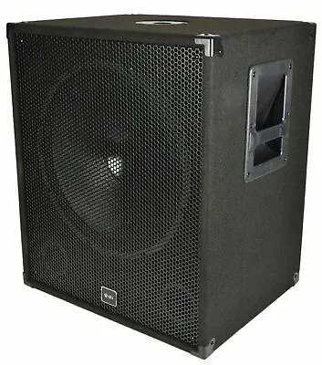 QTX Sound System QT15S 15 Subwoofer Disco DJ Passive PA Bass Bin QT15 S Sub • £149.92
