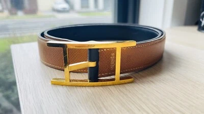 $500 • Buy Authentic Hermes Quentin Reversible Belt