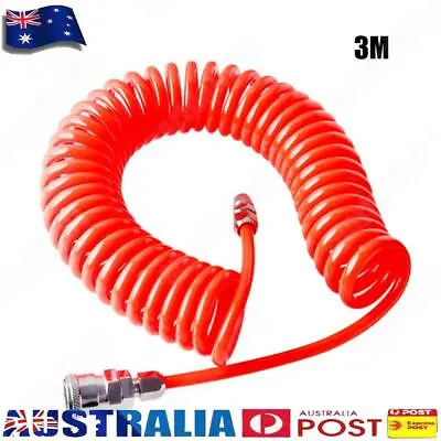 - 8x5mm Air Compressor Hose Pneumatic PU Telescopic Tube (3 Meter) • $11.12