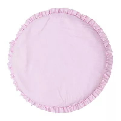 UK Baby Kids Floor Rug Round Game Gym Crawling Blanket Cotton Activity Play Mat • £14.99