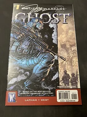 Modern Warfare 2: Ghost #1 NM WildStorm  Jim Lee Variant Signed By JIm Lee • $175