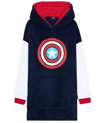 £32.99 • Buy Marvel Oversized Hoodie Blanket For Men - Captain America