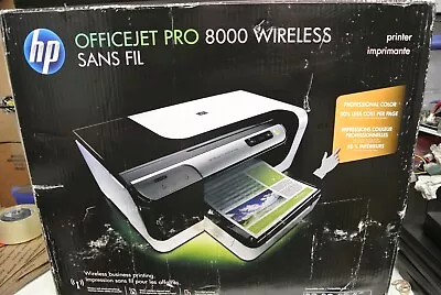 Hp Officejet Pro 8000 Wireless Color Duplex Printer C9297a New Open Box Freeship • $245