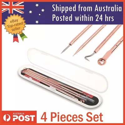 $6.50 • Buy Blackhead Pimple Remover Tool Popper Extractor Black Head Tools Set Stainless