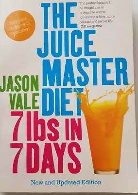 £2.80 • Buy The Juice Master Diet BOOK: 7lbs In 7 Days,  Jason Vale