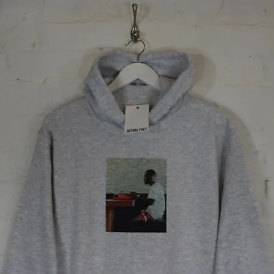 Typewriter Odd Future Hip Hop Grey Hoodie Hooded Top By Actual Fact • £35