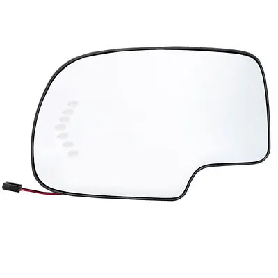 For 2003- 07 GM Pickup Side Mirror Glass With LED Turn Signal Light Left Driver • $14.99