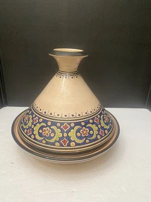 $25 • Buy Moroccan Serving Handmade Ceramic Tajine Or Tagine Dish 10 