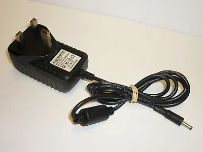 AC/DC Adapter Model No: WB - 12V Power Supply 1.0a 1a 1000ma • £9.99