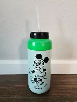 Vintage Disney Foam Insulated Disneyland Water Bottle Mickey Mouse Tennis • $10