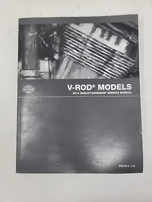 $44 • Buy Genuine Harley 2014 V-rod Models Service Repair Manual Factory Book 99501-14.