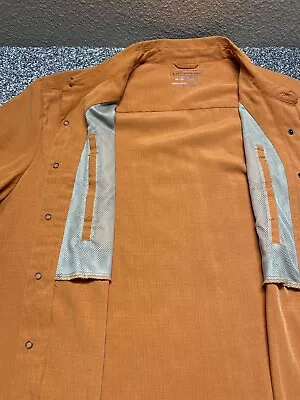 5.11 Tactical Series Shirt Mens XXL Conceal Carry Orange Snap • $34.99