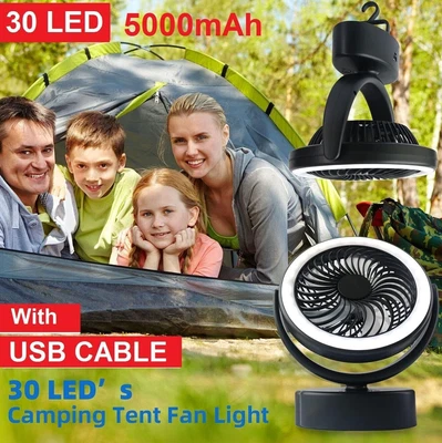$22.99 • Buy Portable 360° Mini Desk Fan Travel USB Rechargeable Clip On Pram Car Cooling Fan