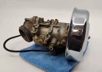 Used Vintage Harley Carburetor/air Cleaner...i Think? • $9.95