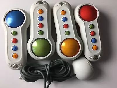 4 Big Button Pad Remotes + Receiver (No Game) Xbox 360 • £11.99