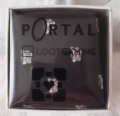 £26 • Buy Portal Companion Cube Boxed Tie Loot Crate Exclusive