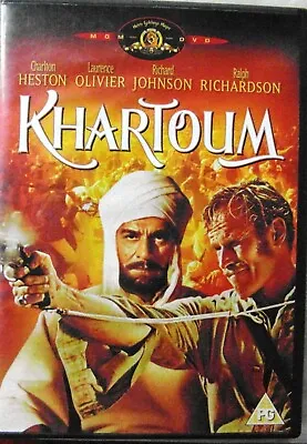 Khartoum DVD (1966) -  Charlton Heston Laurence Olivier Ralph Richardson • £3.50