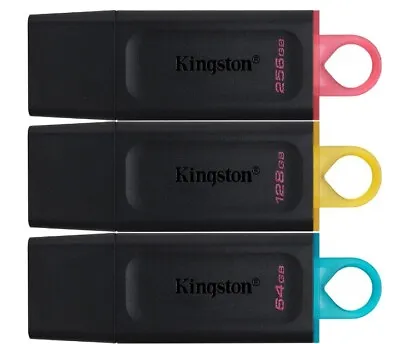 £17.56 • Buy Kingston DataTraveler Exodia 64,128,256GB USB 3.0 Flash Stick Pen Memory Drive