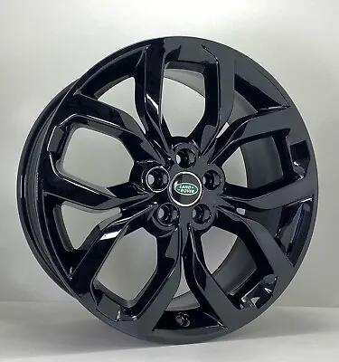 19 Inch Genuine LAND ROVER DISCOVERY EVOQUE ALLOY WHEELS IN GLOSS BLACK • $1380