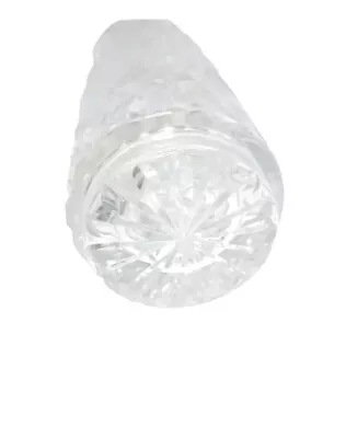 Vintage  Christmas Tree Crystal Vase - Clear - One Vase • $65.99