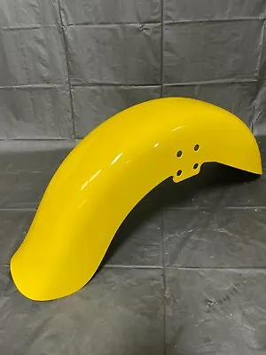 Take Off OEM Victory Motorcycle V92C Front Wheel Fender Yellow • $79.99