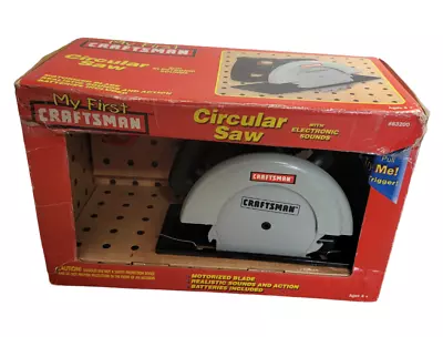 My First Craftsman Circular Saw 2003 New In Box ---KIDS! TOOLS AGE 4+ VINTAGE • $19.89