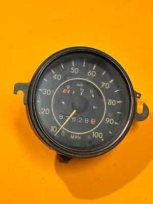 Vintage Vw Volkswagen Speedometer 0-100 MPH With Fuel Gauge • $29.95