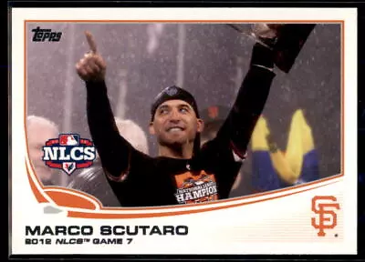 2013 Topps  Marco Scutaro NLCS #69 San Francisco Giants • $0.99