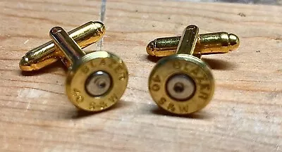 40 S&W Brass Cufflinks | Bullet Cufflinks | Fired Brass | Smith And Wesson • $14.99