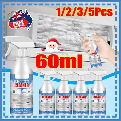 1-5X Air Conditioner Foaming Cleaner Household Air Con Coil Foam Cleaning Spray • $10.22