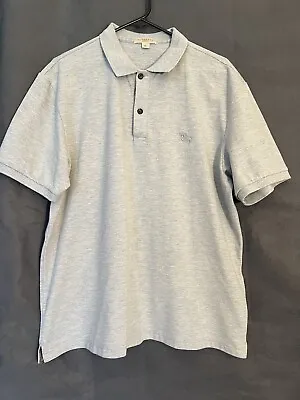 Size XL | Burberry Brit | Mens Fitted Polo Shirt | Gray • $39.99