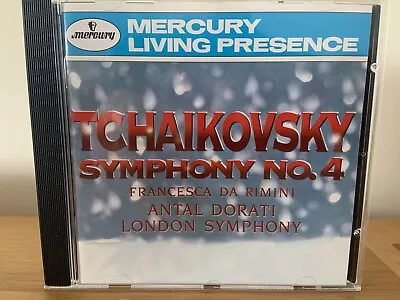 Tchaikovsky: Symphony No 4 Antal Dorati LSO - Mercury Living Presence CD • £6.49