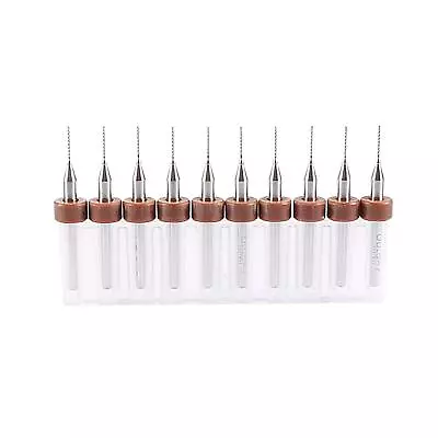 20pcs 0.5mm Carbide CNC Engraving Circuit Board Micro PCB Drill Bits • $17.71