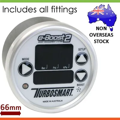 $559.66 • Buy * TURBOSMART * 66mm E–Boost2 EBoost2 Electronic Boost Controller - S/S