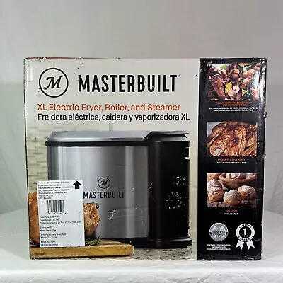 (NEW) 🔥 Masterbuilt Butterball XL Electric Deep Fryer Boiler Steamer 10 Liter • $134.99