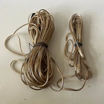 £29.95 • Buy Monster Standard 16 Gauge Speaker Cable Wire With Duraflex Bundle Audio 24M 78ft