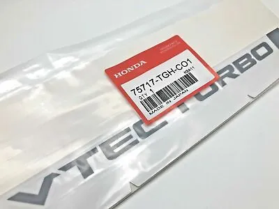 Genuine Style Civic Type R Fk8 2017-2021 Vtec Turbo Window Sticker Decal  • $28.85