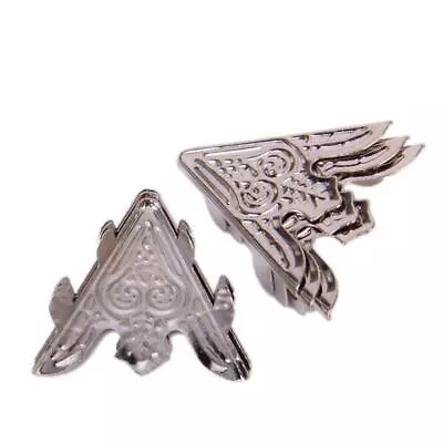 6x Metal Pointed Collar Wing Tips Clips For Blouse Shirt Coat Scarf • £4.72