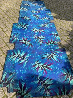 £99.99 • Buy Vintage Retro 1960s 70s  Floor Carpet Rug Runner Midcentury TV  Prop