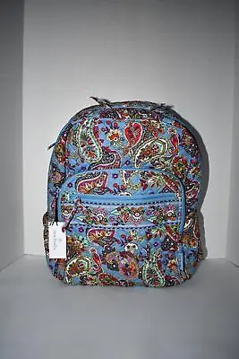 Vera Bradley Campus Backpack In Provence Paisley #37816-17028 NWT • $74.99