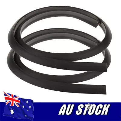 2pcs Black Universal Car Fender Flare Wheel Eyebrow Protector Rubber Strip 1.5M • $26.89