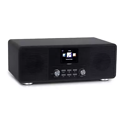 Internet Radio Bluetooth CD Player FM Tuner Media Player DAB+ WiFi Remote Black • £137.49