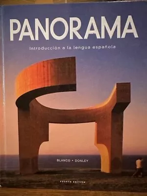 Panorama Introduccion A La Lengua Espanola Fourth Edition • $5